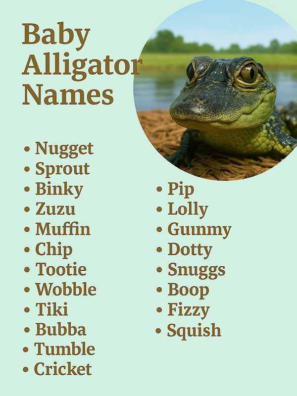 Baby Alligator Names