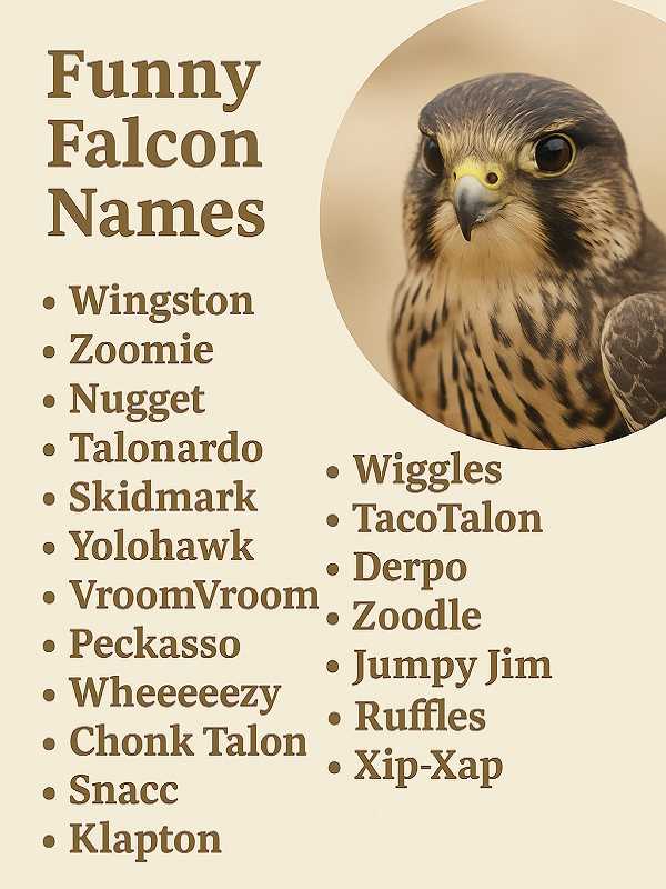 Funny Falcon Names