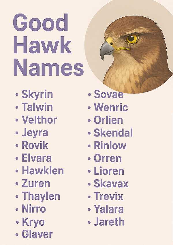 Good Hawk Names