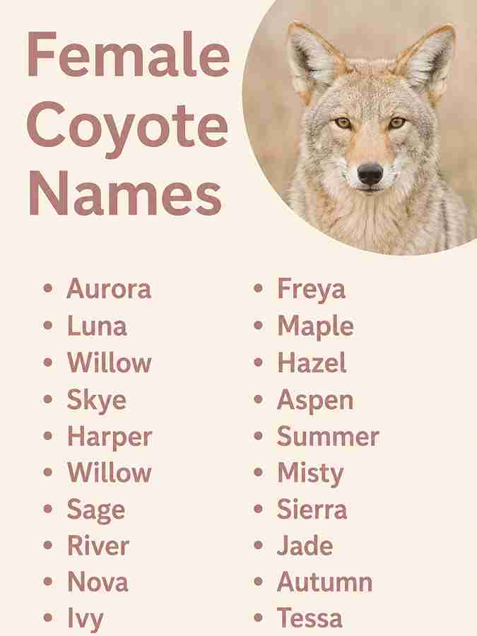 Female Coyote Names